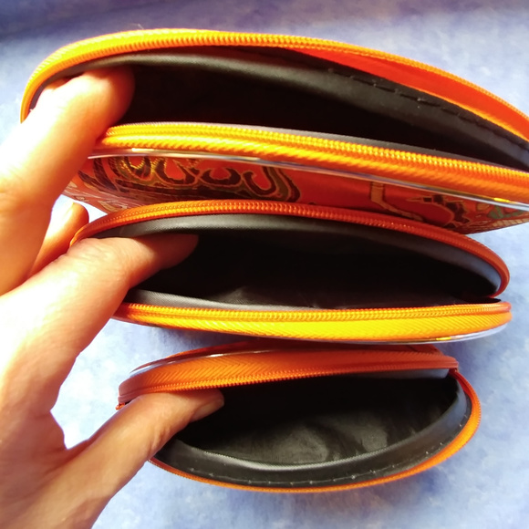 Orange bags, vinyl lined - Picture 4 of 5